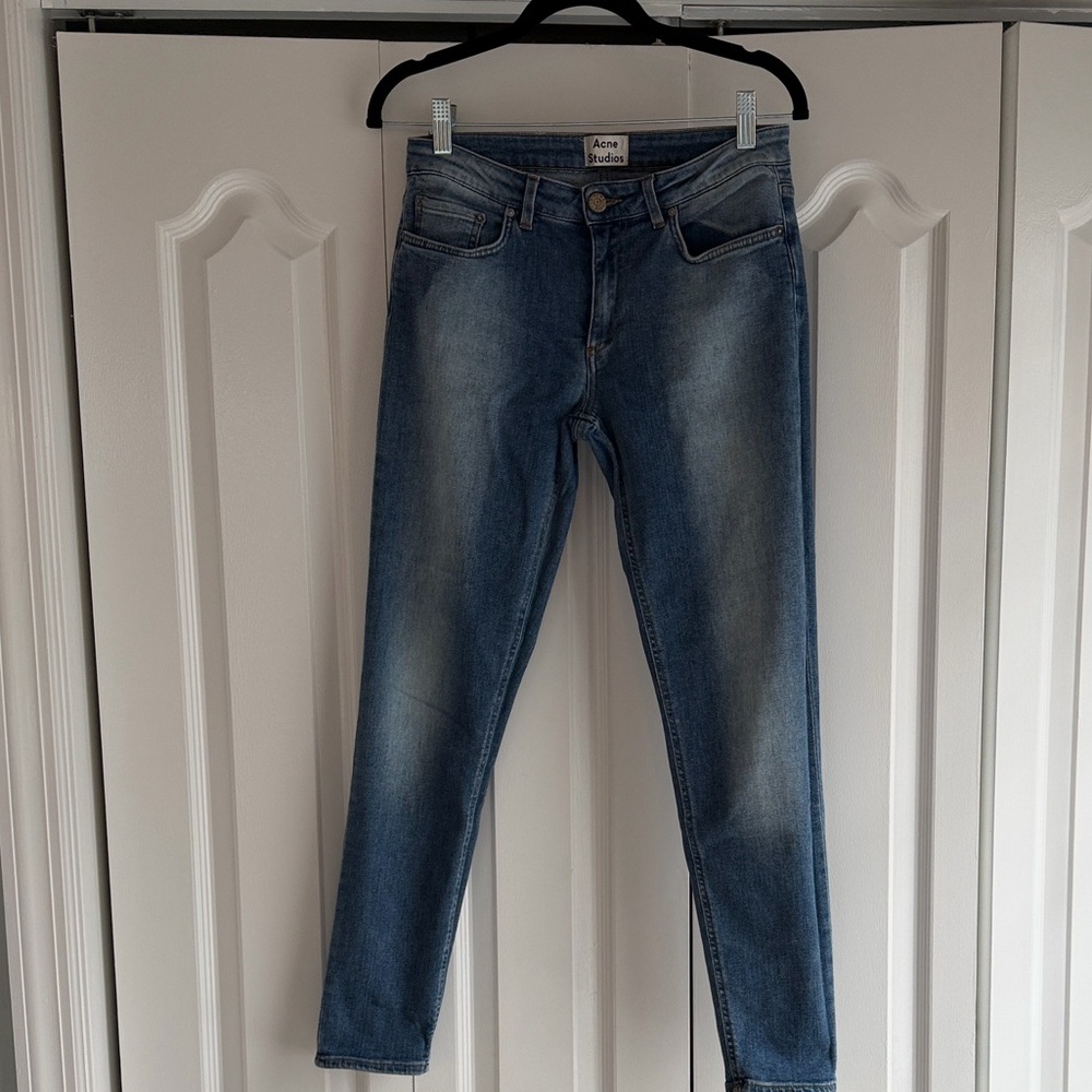 Acne Classic Denim Skinny Jeans